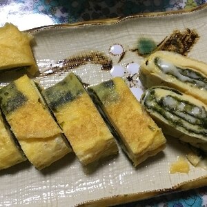 昔ながらの♥出汁巻き卵（海苔入り）